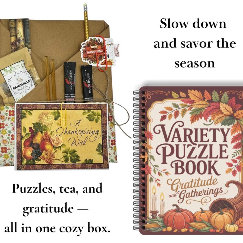 Blind Date with a Book: Puzzle Edition – Cozy Brain Fun in a Gift Box