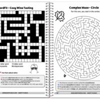 new open face Word Variety Puzzles - Cozy Harvest 2025