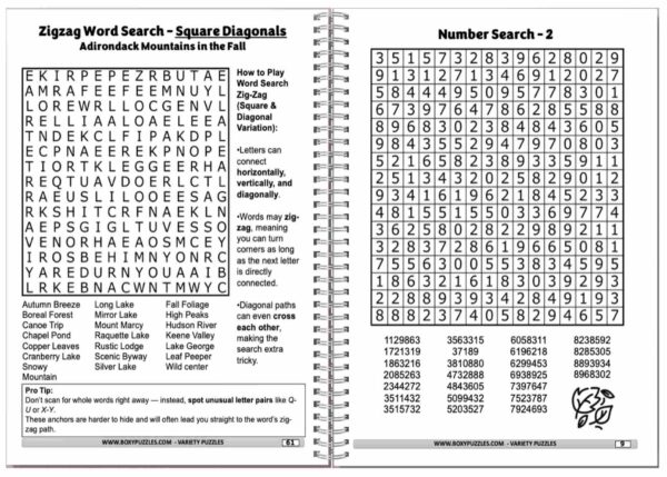 new open face Word Variety Puzzles - Cozy Harvest 2025