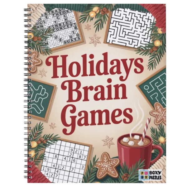 Gratitude gatherings spiral mockup (1080 x 1080 px) (1) Holidays Brain Games - Puzzle Book Gift Box
