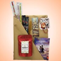 Organic hot chocolate BoxyPuzzles subscription box
