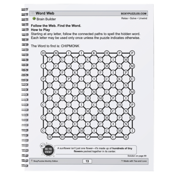 16 Puzzles for the Mind – Lemonade & Lazy Days