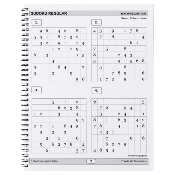 22 Puzzles for the Mind – Lemonade & Lazy Days
