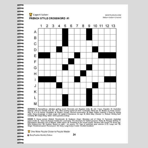4 Puzzles for the Mind: Summer Edition Large Print Puzzle Book