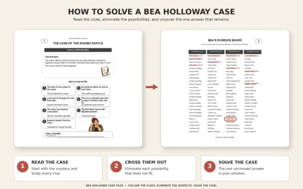 Bea-Holloway-How-To-Play-Web.jpg Bea Holloway Case Files: A Detective’s Notebook