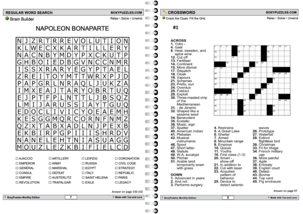 Book open spiral mockup A Season to Unwind – 100+ Large Print Variety Puzzles for Adults & Seniors