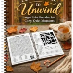 A Season to Unwind – 100+ Large Print Variety Puzzles for Adults & Seniors