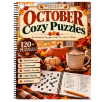 October Cozy Puzzles – 120+ Autumn Variety Puzzles for Adults